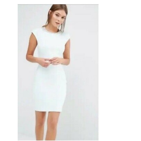 Blue Ted Baker Embellished Dress TB size 2 US size 6 - Picture 6 of 6